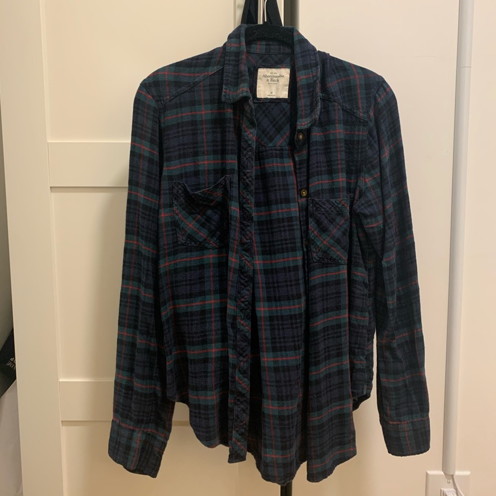 Abercrombie & Fitch Flannel Button Down